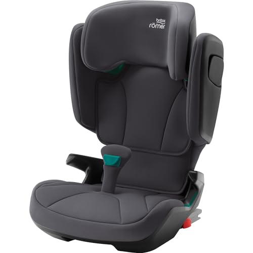 Britax Römer Silla de coche KIDFIX 2 Z-LINE, para niños de 100-150 cm (i-Size) con y sin ISOFIX, 3,5-12 años, Midnight Grey