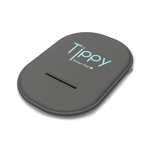 Digicom Tippy Baby Car Seat Smart Pad, Negro
