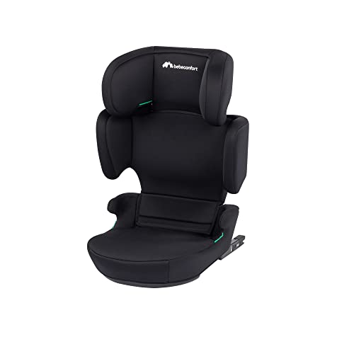 Bebeconfort Road Fix i-Size, Silla de coche isofix, 15-36 kg, Grupo 2/3, Para niños de 100-150 cm, Aprox. 3,5-12 años, Silla de coche plegable, Regulable en altura, Black Mist