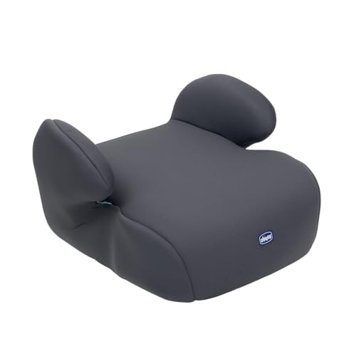 Chicco, Quasar i-Size, Silla de Coche para Niños 7-12 Años (126-150 cm), Instalación Fácil con Cinturón de 3 Puntos, con Reposabrazos Acolchados y Asiento Cómodo, Gris