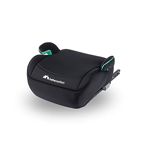 Bebeconfort Manga i-Fix, Asiento elevador, Alzador coche niño, Silla de Coche isofix, Grupo 3 para niños de 125-150 cm, de 6 a 12 años (22-36 kg), Black Mist