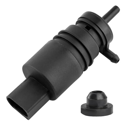 Bomba de Agua de Lavagem de Para Brisas, Limpiaparabrisa 12V de 2200 ml/min, Compatible con Series E36, E46, E53, E86, X3, X5, X6, Z3, Construcción en Nylon PA66 Duradero, Instalación Sencilla