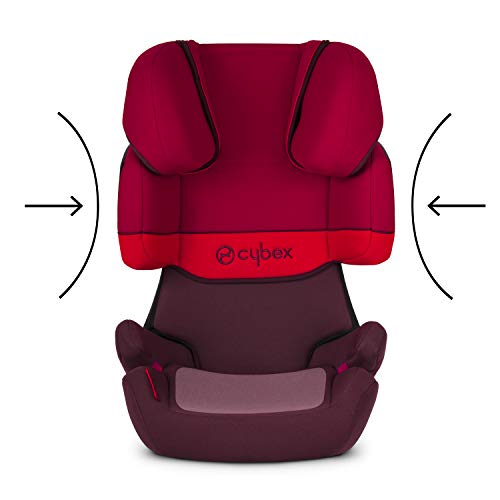 Cybex Silver Solution X-Fix - Silla de coche para niños, grupo 2/3 (15-36 kg), de 3 a 12 años aproximadamente, sin ISOFIX, gris (adoquín/gris claro)