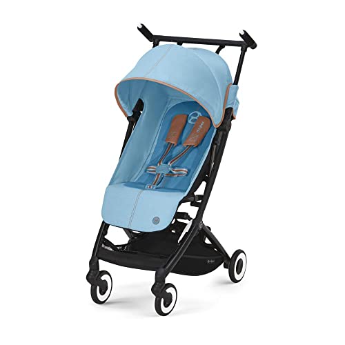 CYBEX Gold Sillita de paseo Libelle, De 6 meses a 4 años aprox (máx. 22 kg), Ligero (sólo 5,9 kg), Beach Blue (Azul)