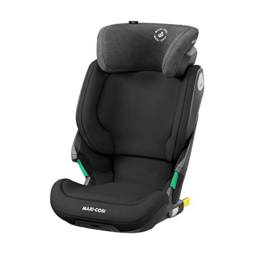 Maxi-Cosi Kore i-Size, Silla de Coche, 3,5 - 12 años, 100 - 150 cm, Silla Coche ISOFIX, Alto/Ancho Ajustable, Sistema de Protección Lateral Plus, Abrochado Rápido y Fácil, Authentic Black