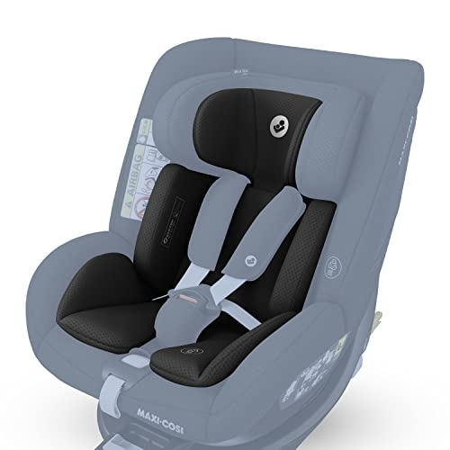 Maxi-Cosi Mica Eco Reductor para recién nacido, desde el nacimiento hasta aprox. 3 meses, 40-60 cm, diseñado para la silla de coche giratoria Maxi-Cosi Mica Eco, color negro