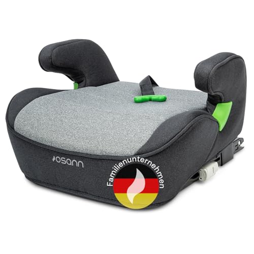 Osann Lux Isofix i-Size - Asiento elevador para niños con Isofix (126-150 cm), color gris