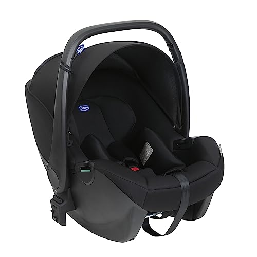 Chicco Kory i-Size Essential Silla de Coche Isofix para Bebés y Niños de 40 a 80 cm, Recién Nacidos hasta 15 Meses, Portabebés Coche Grupo 0+ , Negro
