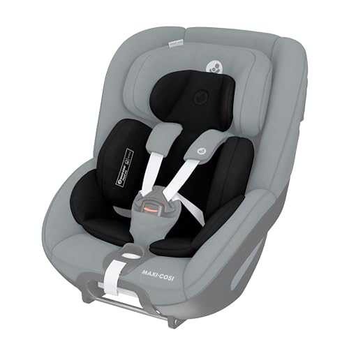 Maxi-Cosi, Reductor para Recién Nacido Maxi-Cosi Pearl 360, Accesorio compatible con Silla Coche Pearl 360, 0-3 M, 40-60 cm, Lavable a máquina, Silla Coche desde el Nacimiento, Authentic Black