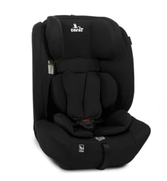 Alzador Coche i-Size 76-150 cm Grupo 1/2/3 - Silla Bebé Segura y Ajustable - Modelo Silverstone Negro