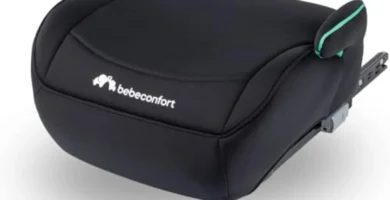 Bebeconfort Manga i-Fix Alzador Coche Niño ISOFIX Grupo 3 (6-12 años, 22-36 kg) - Negro Bruma