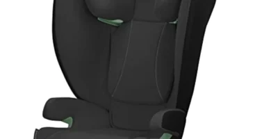 Silla de Coche Cybex Solution B2 i-Fix ISOFIX para Niños 3-12 Años (15-50 kg) - Volcano Black, Portavasos, Seguridad UN R129