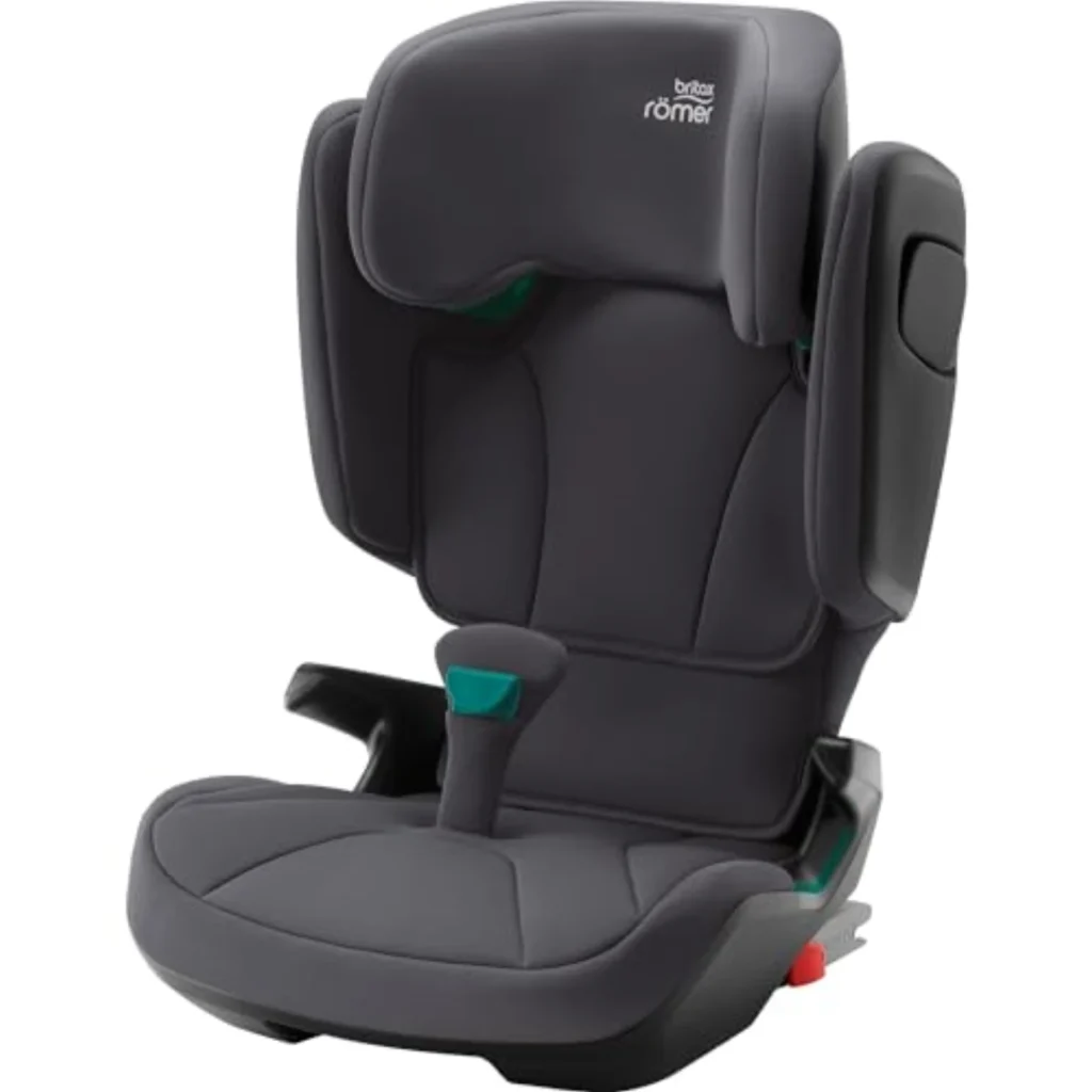 Britax Römer KIDFIX 2 Z-LINE Silla Coche i-Size 3,5-12 Años (100-150 cm) ISOFIX, Secure Guard, 3 Asientos Juntos, Midnight Grey