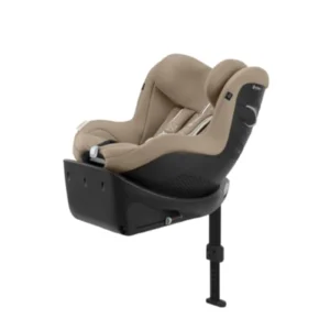 Cybex Sirona Gi i-Size Plus - Asiento de Coche para Bebés con Protección, Seguridad y Confort - Almond Beige