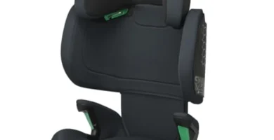 Maxi-Cosi RodiFix M i-Size Silla Coche Grupo 2/3 (15-36 kg) ISOFIX, Protección Lateral G-CELL, Ajustable, 3.5-12 Años, Basic Grey