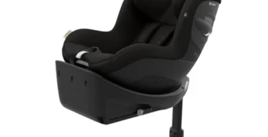 Silla de Coche Cybex Sirona Gi i-Size 360° Rotación, Grupo 1/2/3 (61-105 cm), Magic Black - Fácil Instalación