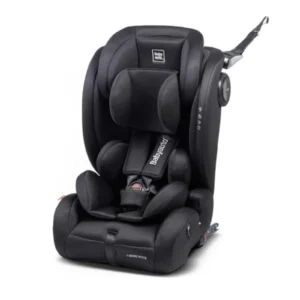 Silla de Coche Babyauto Zelai i-Size 9-36 kg (Grupo 1/2/3) - ISOFIX, 76-150 cm, Impact Shield, Ergonómica y Testada en Crash Tests - Black Cross