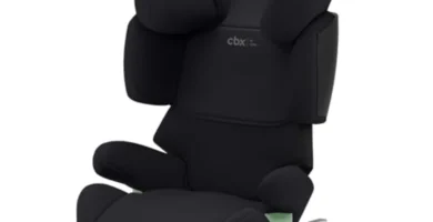 Silla de Coche Cybex Solution X i-Fix ISOFIX 3-12 Años (15-50 kg) - Negro Pure Black, Seguridad Óptima y Ajustable