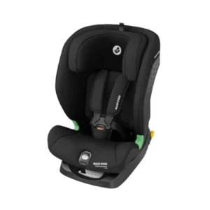 Maxi-Cosi Titan S Comfort i-Size Silla Coche ISOFIX Grupo 1/2/3 (9-36 kg) - Tejido Transpirable, 5 Reclinaciones, 13 Alturas, Negro, Seguridad i-Size