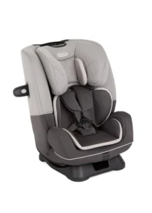 Graco SlimFit R129 Silla de Coche Evolutiva 2 en 1, Grupo 0+/1/2/3 (40-145 cm) - Seguridad Lateral, Reclinable, Arnés Ajustable, Iron