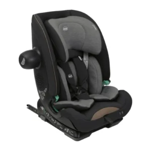 Chicco Silla de Coche Seat&Go i-Size con Isofix, 76-150 cm, 3 Posiciones, Fibra de Bambú, Reductor Incluido, Negro