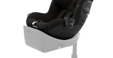 Silla de Coche Cybex Sirona G i-Size 360° Rotación, Grupo 0-1/2 (61-105 cm), Magic Black - Fácil Instalación