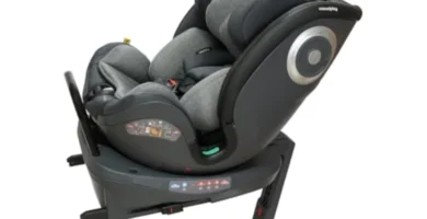 Silla de Coche Casualplay Revol I 360º Grupo 0-1-2-3 (0-12 años), Isofix, Pata de Apoyo y Protección Lateral ASP - Gris