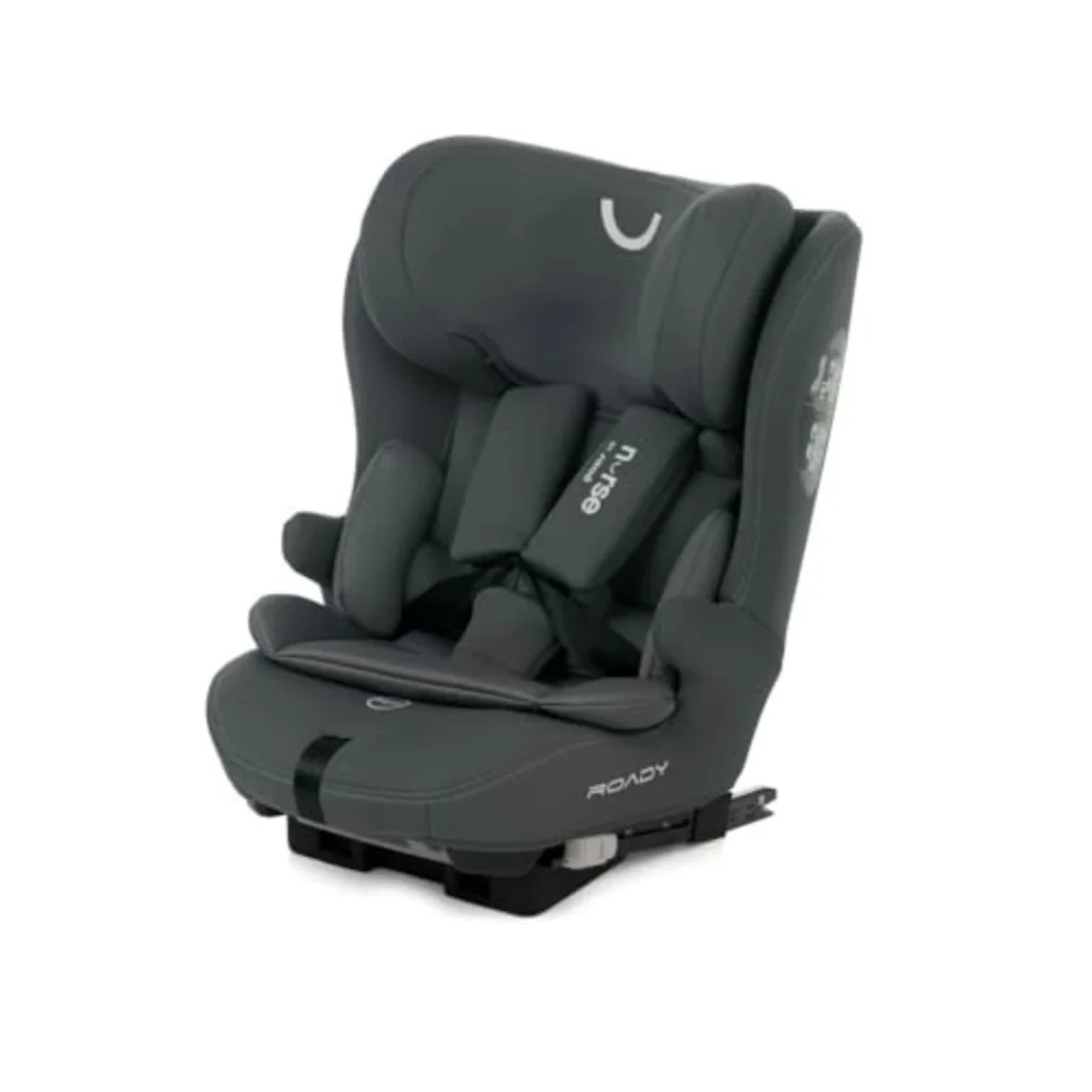 Silla de Coche Nurse Roady i-Size 76-150 cm, Isofix, Top Tether, Evolutiva Grupo 1/2/3, Gris