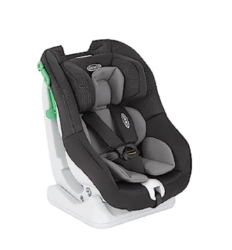 Graco Extend LX R129 Silla de Coche Evolutiva 2 en 1 (40-105 cm) - Grupo 0/1/2, Impacto Lateral, Arnés Ajustable, Midnight