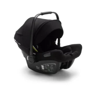 Silla de Coche Bugaboo Turtle Air by Nuna - Ultraligera, Segura y Práctica para Bebés y Niños, con Capota y Ventanita, Negro