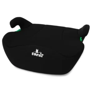 Alzador Coche Niño Grupo 3 i-Size - Silla Elevador Segura y Ligera con ISOFIX, Homologada R129, Modelo Mónaco Negro