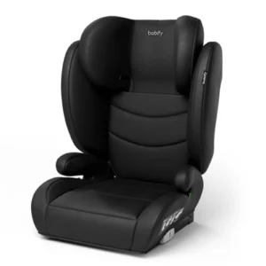 Silla de Coche Grupo 2/3 Babify FlexiFit (15-36 kg) - ISOFIX, 13 Posiciones, Plegable, Funda Lavable, ECE R129, Seguridad Máxima, Negra