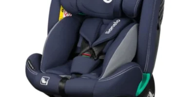 LIONELO Bastiaan i-Size Silla Coche Giratoria 360° ISOFIX - Grupo 0+/1/2 (40-150 cm), TopTether, Ajuste Respaldo, Protección Lateral