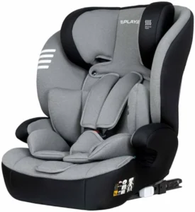Silla de Coche Play One i-Size Grupo 1/2/3 con Isofix - 15 Meses a 12 Años (76-150 cm), 5 Puntos de Seguridad