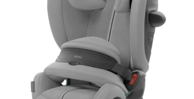 Cybex Pallas G2 Plus Silla de Coche i-Size 15 Meses-12 Años (9-50 kg), Gris Mid Grey - Seguridad y Confort