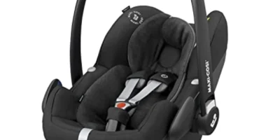 Maxi-Cosi Pebble Pro i-Size - Silla de Coche Grupo 0+ para Bebés (0-12 meses), Homologada, Aprobada para Avión, ISOFIX, Negro