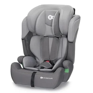 Kinderkraft COMFORT UP I-SIZE Silla de Coche Grupo 1/2/3 (9-36 kg) - 76-150 cm, 11 Niveles Ajuste, Arnés 5 Puntos, Gris