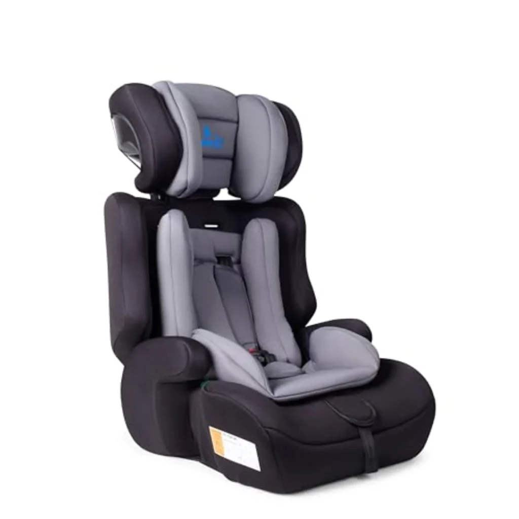 Alzador Coche i-Size 76-150 cm - Silla Grupo 1/2/3 para Niño y Niña - Seguridad y Confort en Gris