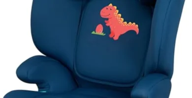 Silla de Coche PLAY Two I-Size Grupo 2/3, Isofix, Memory Foam, Ajustable 3-12 Años (100-150 cm) - 69.95€