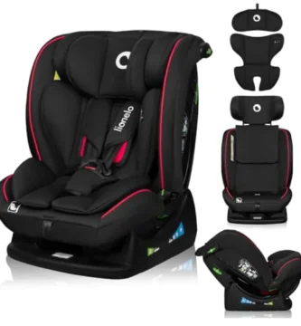 Silla de Coche Aart i-Size para Bebé 40-150 cm - Seguridad R129, Reposacabezas Ajustable, Montaje Universal y Reductor Transpirable