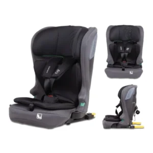 Asalvo PROFIX Silla de Auto I-Size con ISOFIX y Top Tether, Protección Lateral SPS, Reposacabezas Regulable, 76-150 cm, Gris