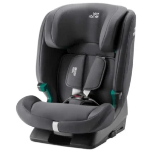 BRITAX RÖMER Silla Coche EVOLVAFIX i-Size con ISOFIX, 76-150 cm (15 meses-12 años) - 5 Puntos, Reclinable, Midnight Grey
