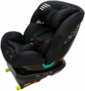 Silla de Coche Play Four i-Size Evolutiva 0-10 Años - 40-135 cm, Giratoria, Contramarcha hasta 4 Años, Homologada, Máxima Seguridad y Confort