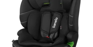 LIONELO BILLY I-SIZE Silla de Coche Grupo 1/2/3 (76-150 cm), ISOFIX, Protección Lateral R129, Reposacabezas Ajustable, 15 meses-12 años