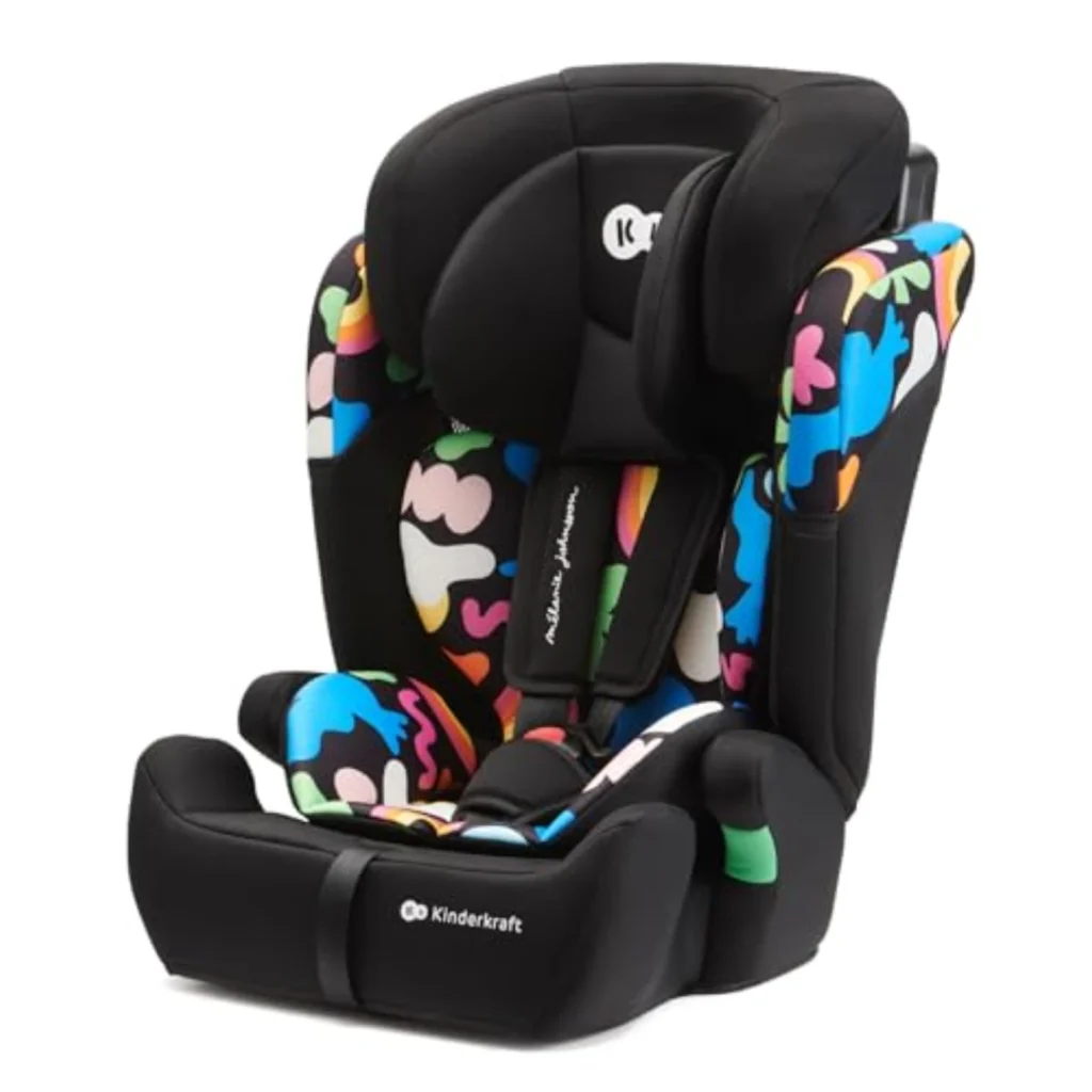 Kinderkraft COMFORT UP i-Size Silla Coche Niños 75-150 cm (9-36 kg) - Grupo 1/2/3, 11 Niveles Ajuste, Arnés 5 Puntos, R129, Tela Transpirable