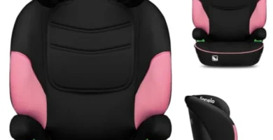 Silla de Coche Lionel Lars i-Size Grupo 2/3 (100-150 cm) - ImpactGuard, Protección Lateral, Reposacabezas Ajustable y Respaldo Extraíble