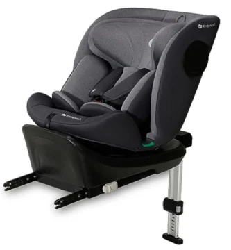 Kinderkraft I-360 Silla de Coche i-Size 0-12 años, Giratoria 360°, ISOFIX, Grupo 0+/1/2/3 (0-36 kg), RWF y FWF, Ajustable y Segura